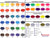 Image of Color Chart for Screen Printing from Miami Screen Print Supply. Check it out here!