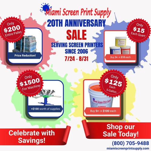 20th Anniversary Sale