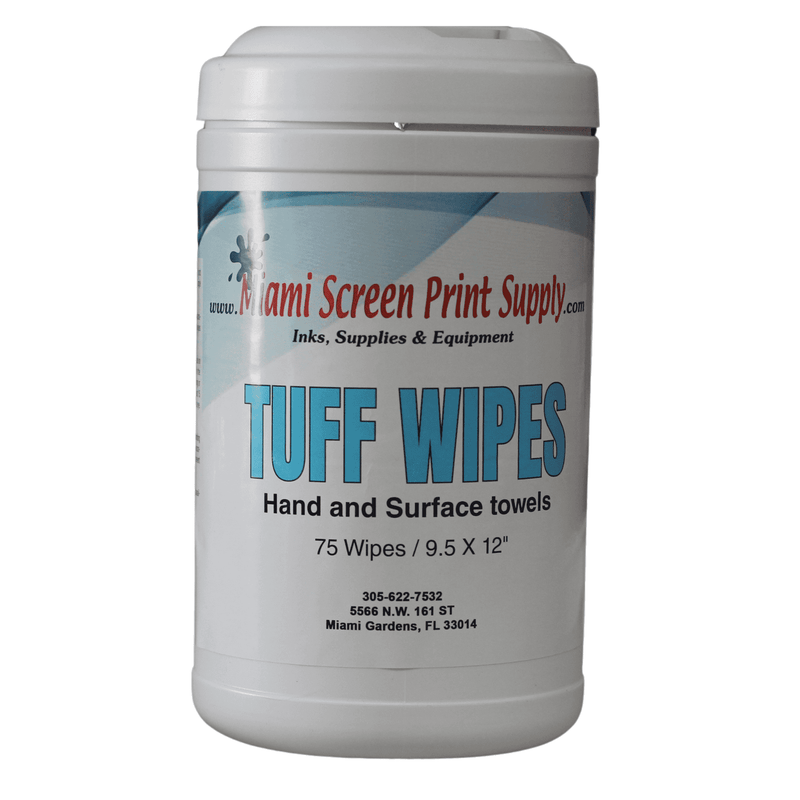 Tuff Hand Wipes - Clean Ink-Stained Hands Easily – Miami Screen Print ...