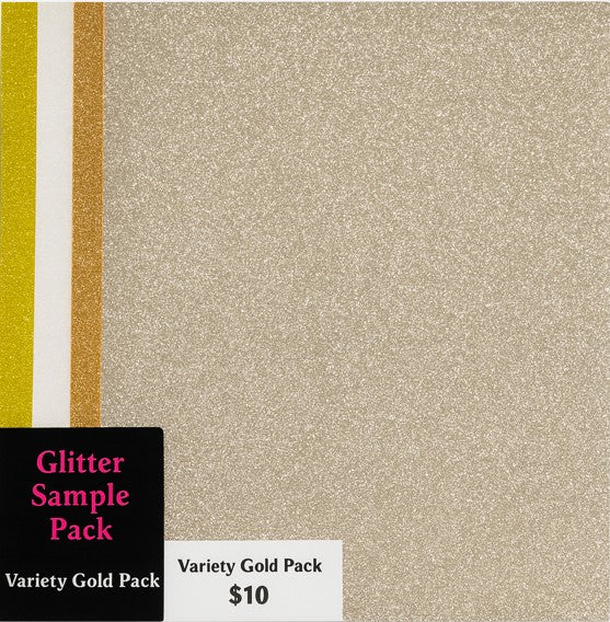 Glitter Flake Vinyl - Sample Pack