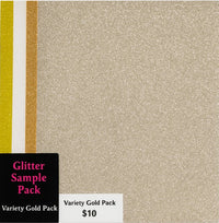 Glitter Flake Vinyl - Sample Pack