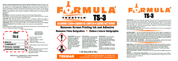TS-3 Spot Cleaning Fluid - 1 Gallon