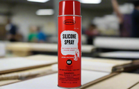Silicone Spray can in industrial setting