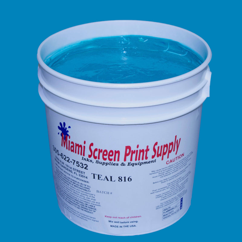 Teal Ink HO Ink | Miami Screen Print Supply