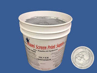 Silver Shimmer Glitter Ink a bucket